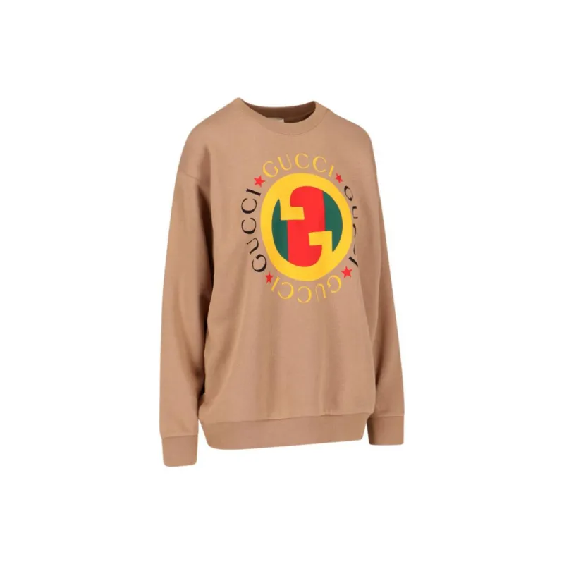 GUCCI Sweatshirts Women's Brown-2