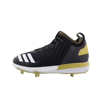 Adidas Icon 4 Baseball Cleats 'Black Carbon Gold'