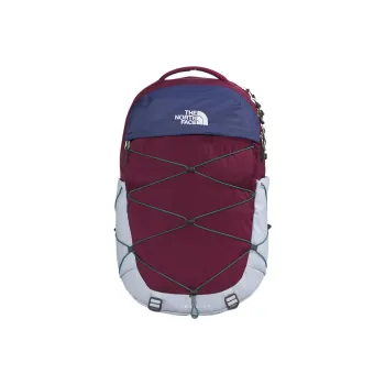 THE NORTH FACE Recycled Nylon Backpack Women's Burgundy & Dark Blue