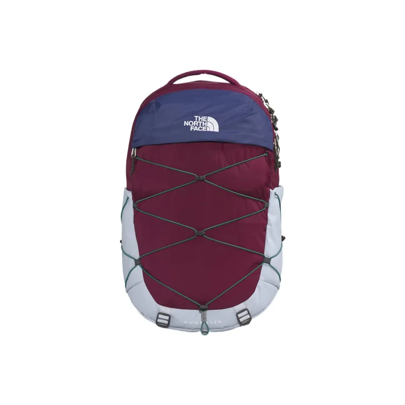 THE NORTH FACE Recycled Nylon Backpack Women's Burgundy & Dark Blue-0