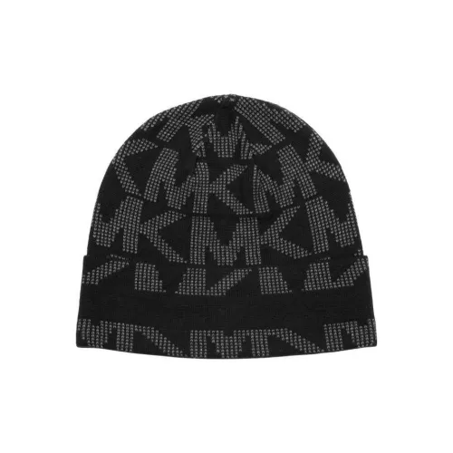 MICHAEL KORS Acrylic Fiber Beanies Men's Gray