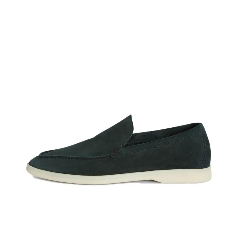 Loro Piana Summer Walk Casual Shoes Men's Dark Green-0