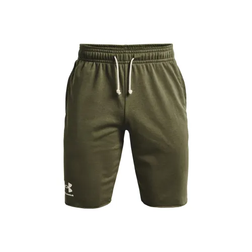 Under Armour Casual Shorts Men Dark Green