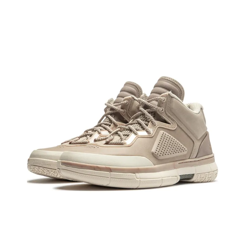 LiNing Way Of Wade Rebound Low Top Basketball Shoes Men's Brown Gray-2