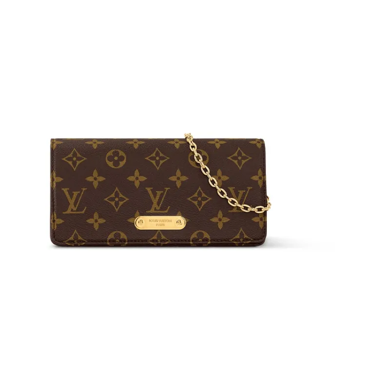 LOUIS VUITTON Wallet On Chain Lily-0