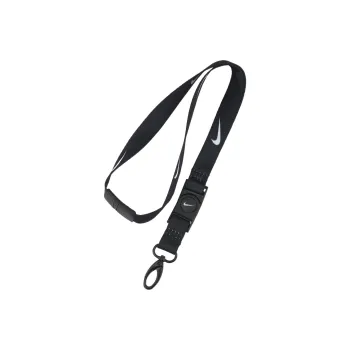 Nike Polyester Lanyard Bag Strap Unisex Black