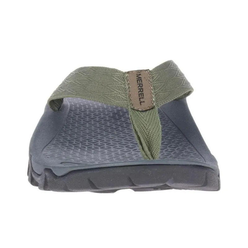 MERRELL Flip Flops Men's Gray Green-3