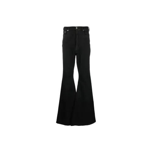 RICK OWENS Jeans Men Black