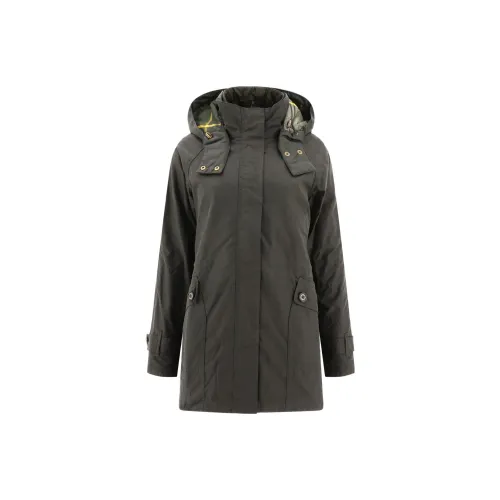 BARBOUR Coats Women's Green