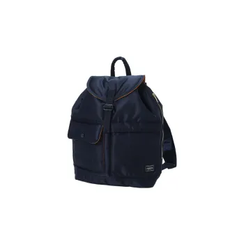 PORTER Canvas Backpack Men's Iron Blue