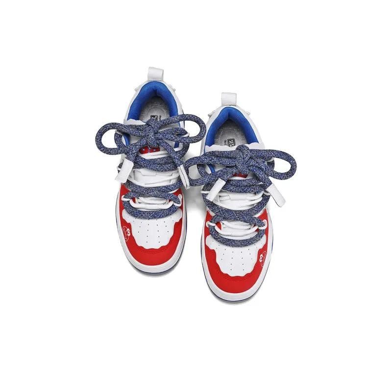 SESAME STREET Anti-Slip Wear-Resistant Lightweight Breathable Low-Top Skateboard Shoes Unisex-9