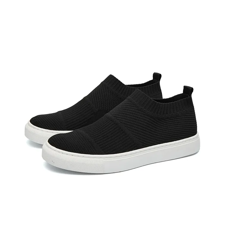 Oak Elephant Low Top Skateboard Shoes Men's Black-2