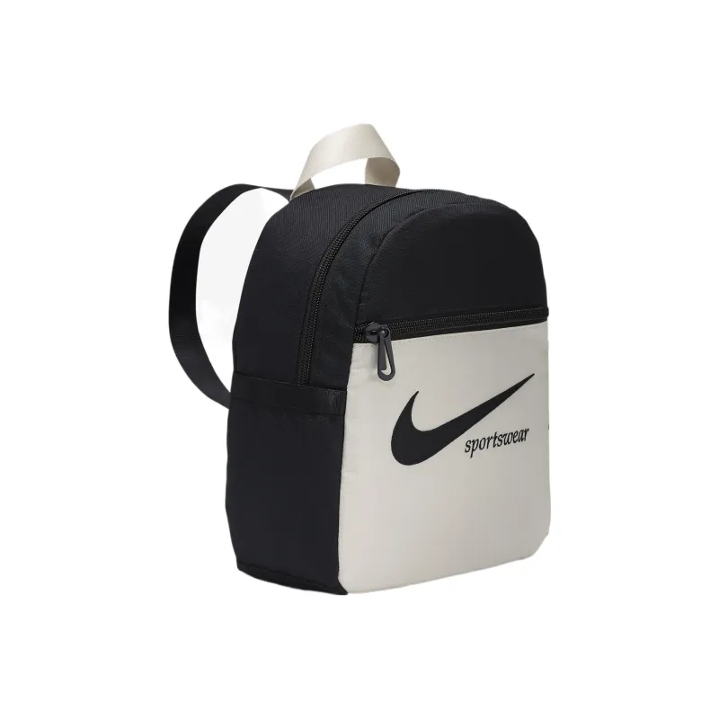 Nike Polyester Backpack Mini Unisex Black/Light Oak Brown-1