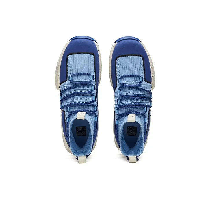 EQLZ EQUALIZER Zero Evo Create Something Out Of Nothing Low Top Basketball Shoes Unisex Blue-3