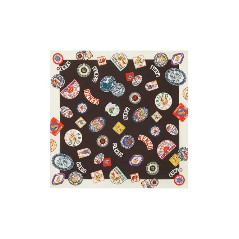 KENZO Silk Scarves Men-0