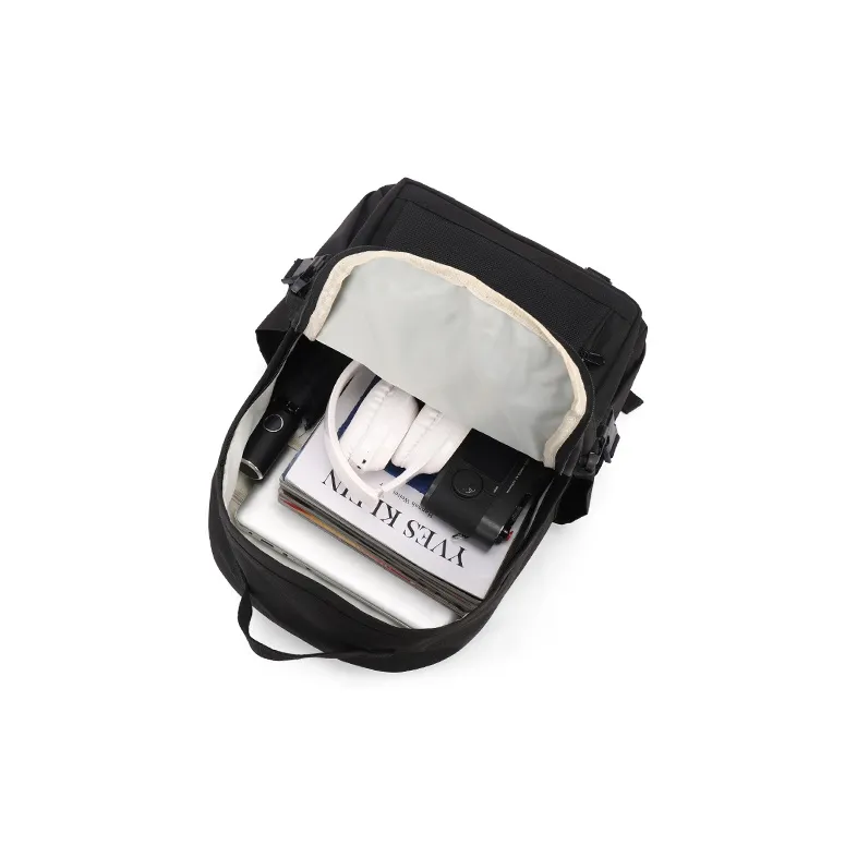 Sisea Fabric Backpack Regular Unisex Multicolor-3