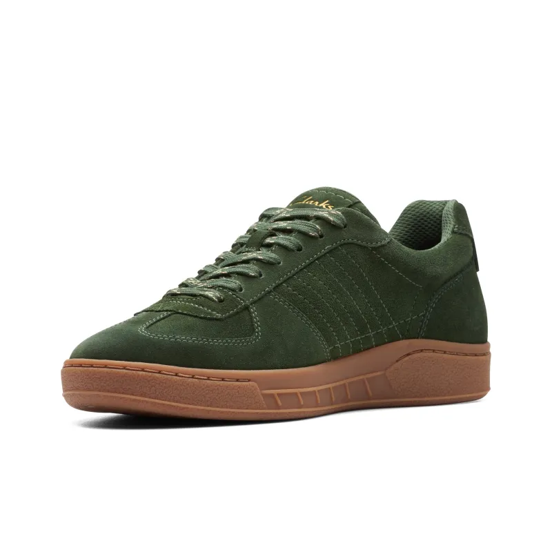 Clarks Art Movement Series Anti Slip Wear Resistant Low Top Skateboard Shoes Men's Green-1