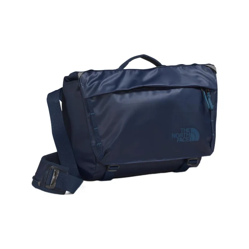 THE NORTH FACE Recycled Fabric Messenger Bag Shoulder Bag Crossbody Bag Regular Unisex Marine Blue-0