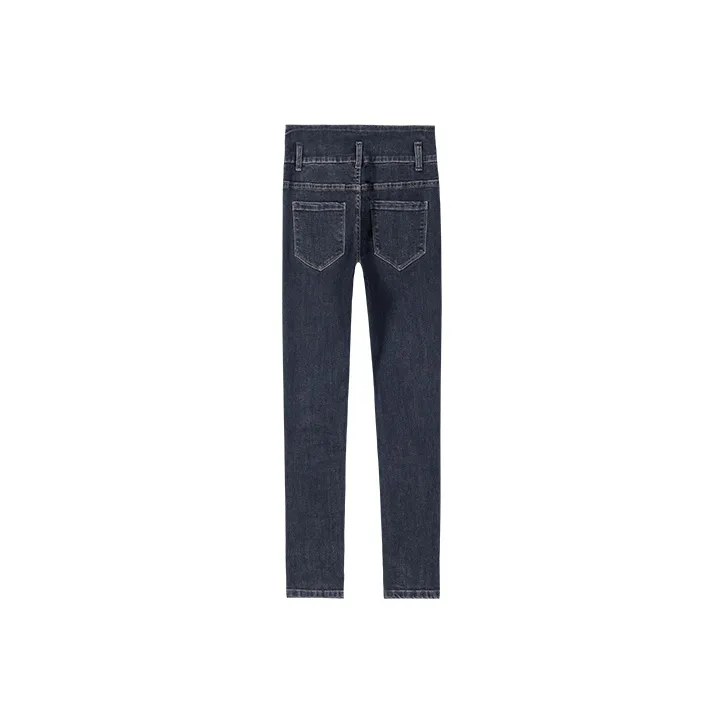HIPPIEMISS Jeans Women's Blue Gray-1