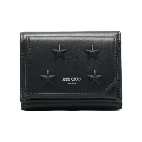 Jimmy Choo Calfskin Wallet Men's Black