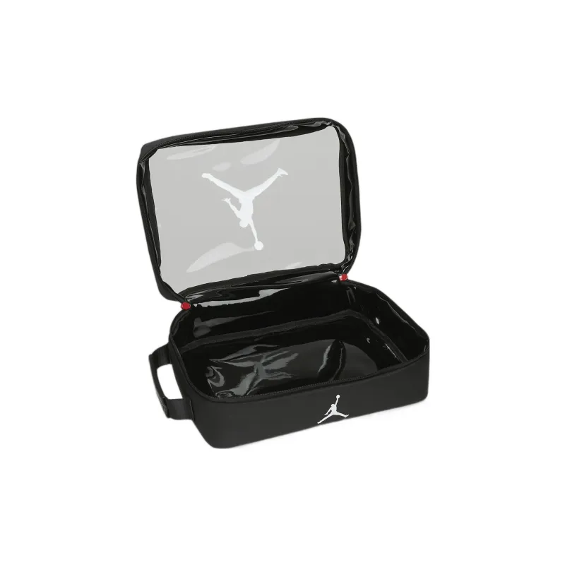 Jordan Polyester Shoe Box Handbag Regular Unisex Black-3