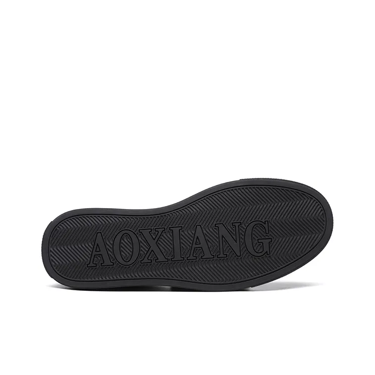 Oak Elephant Low Top Casual Shoes Men's Black-4