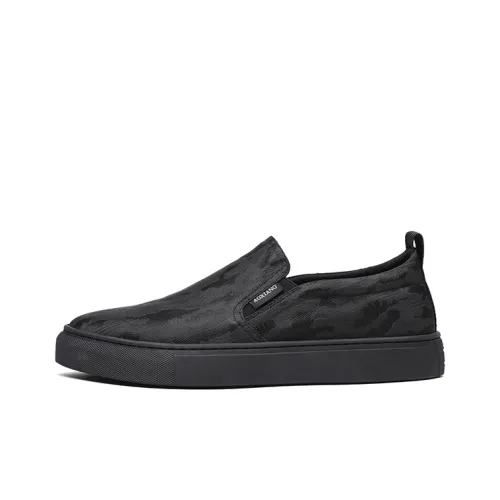 Oak Elephant Low-Top Casual Shoes Men's Black