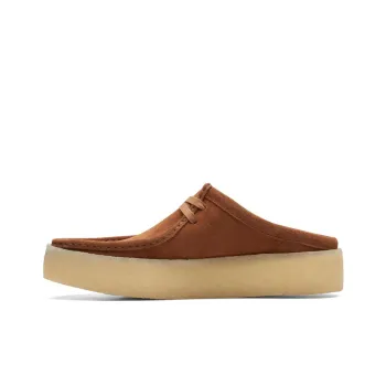 Clarks Originals Wallabee Cup Mule Tan Suede