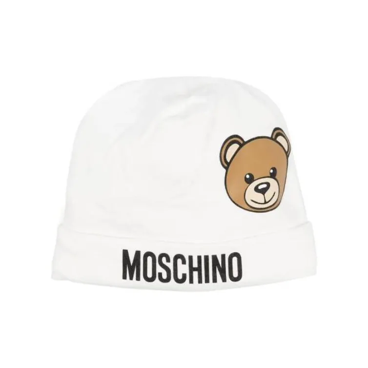 MOSCHINO Teddy Bear Beanie Hat-0