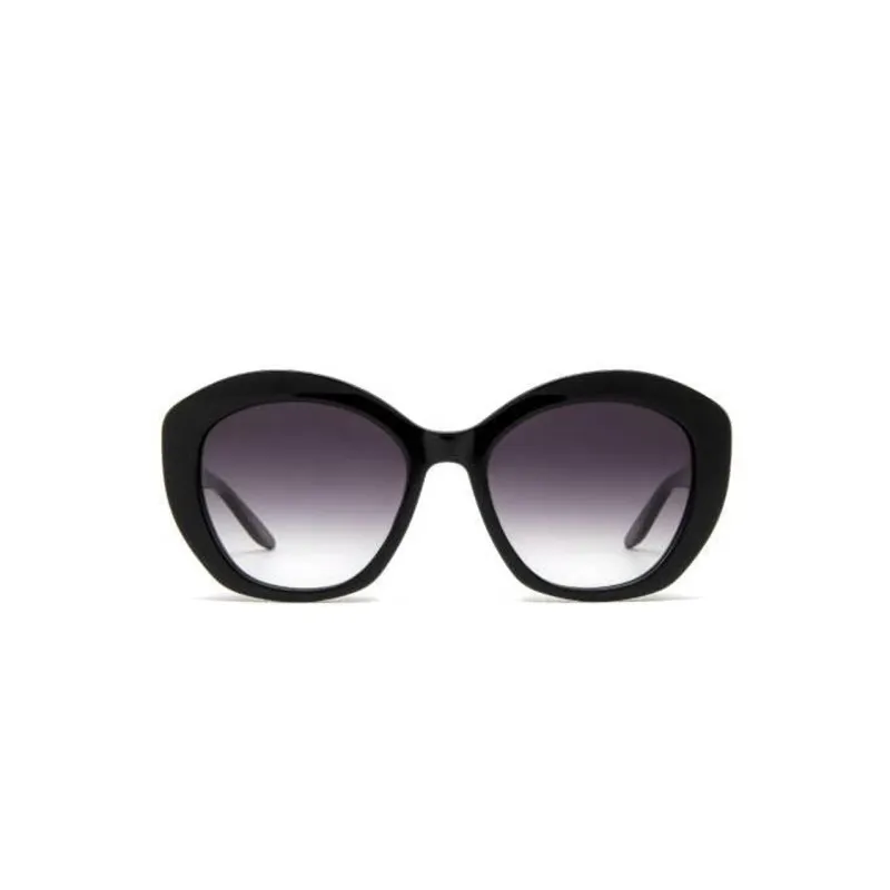 BARTON PERREIRA Acetate Irregular Shape Sunglasses Women's Black-0