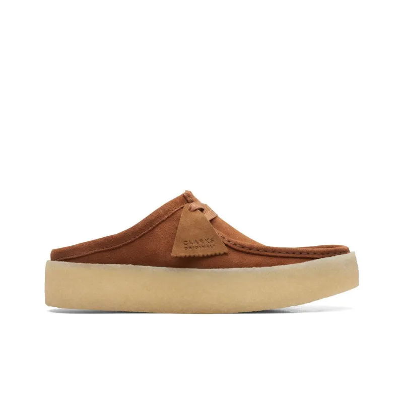 Clarks Originals Wallabee Cup Mule Tan Suede-1