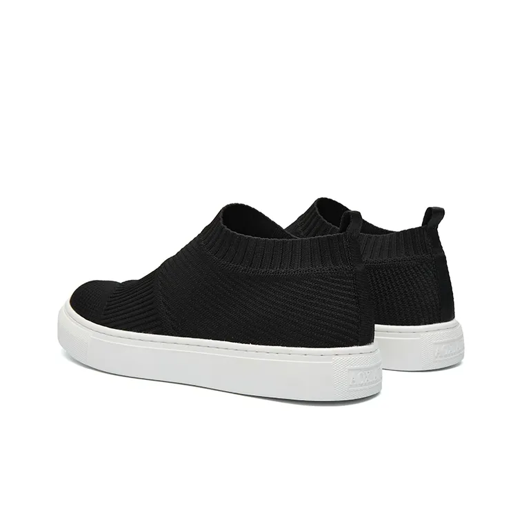 Oak Elephant Low Top Skateboard Shoes Men's Black-3