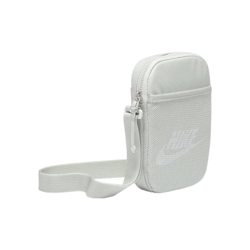 Nike Heritage Nylon Blends Polyester Shoulder Bag Crossbody Bag Small Size Unisex Light Silver-2