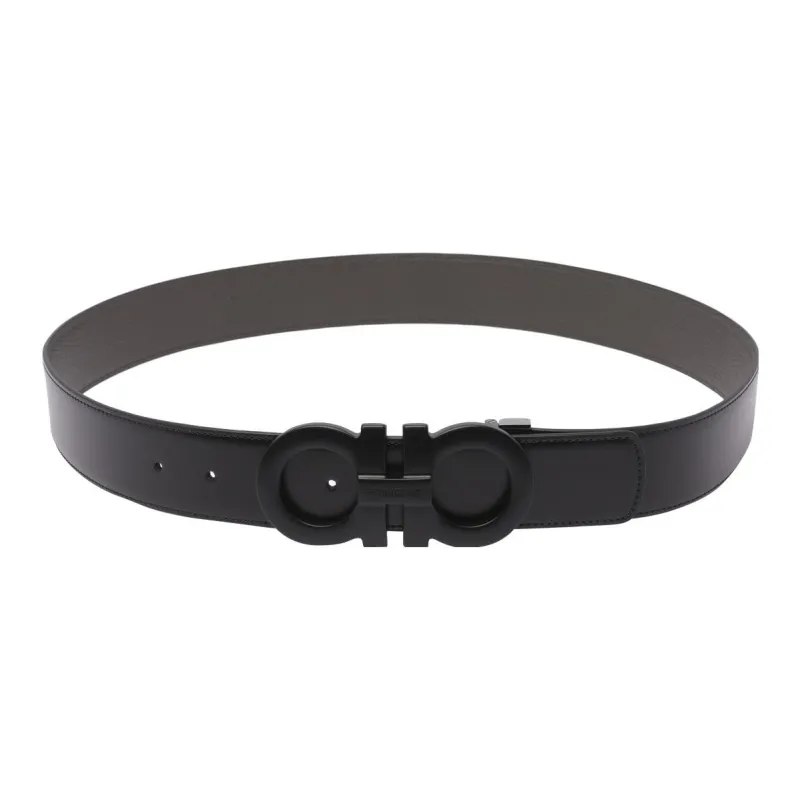 Ferragamo Gancini buckle Reversible Belt-0