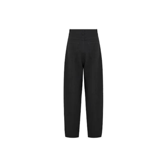 MEIYANG Casual Pants Women's Black-1