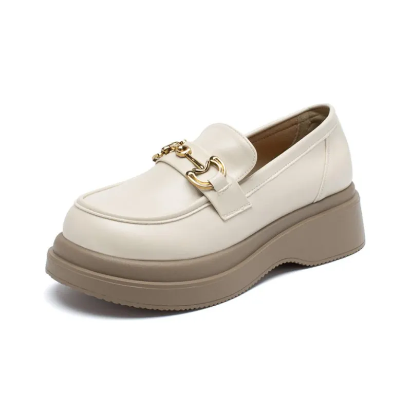 AGSDON Loafers Women's Black/Beige Apricot-8