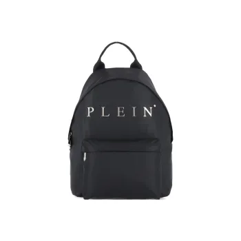 PHILIPP PLEIN Calfskin Backpack Regular Men's Black