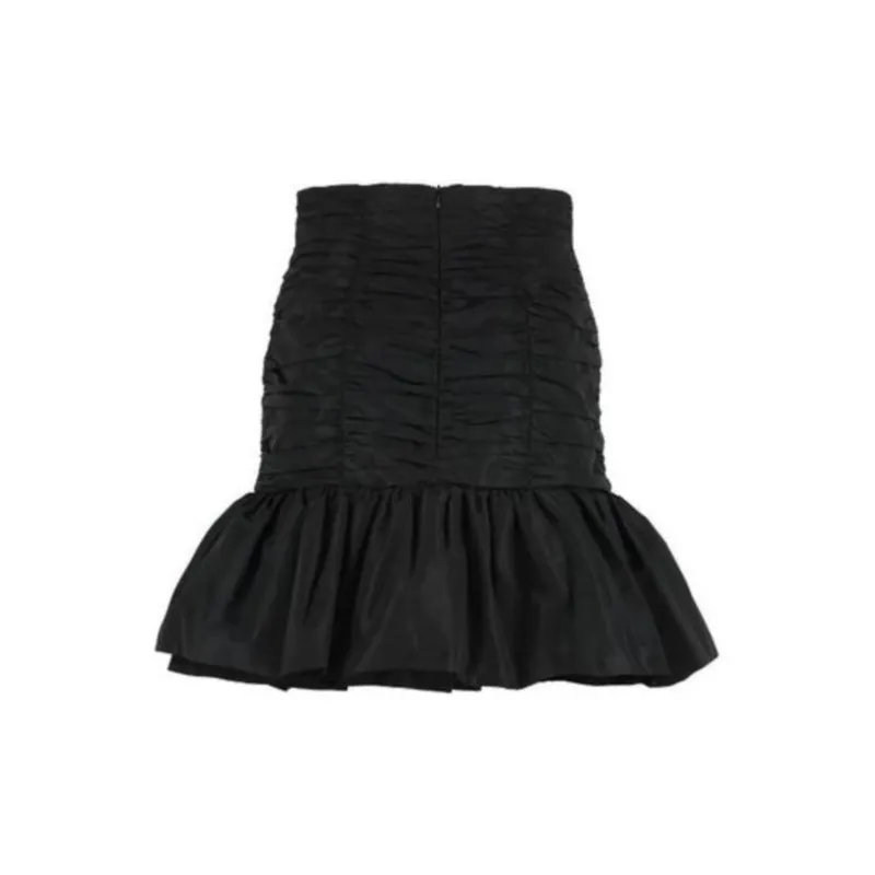 Patou Bloom Ruffled Miniskirt-1
