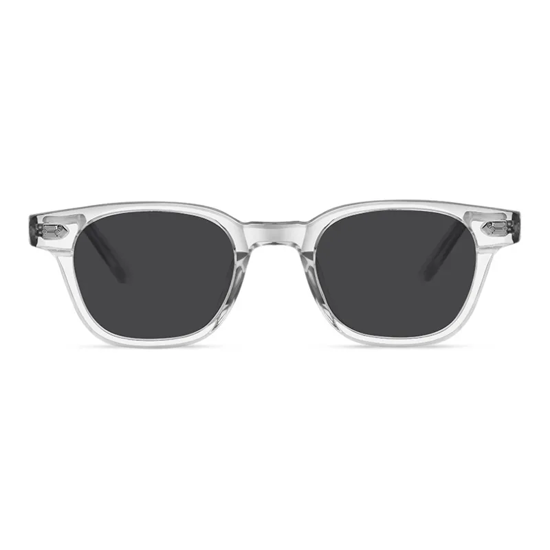 Upthree Plate Frame Oval Sunglasses Unisex-5