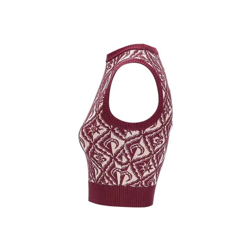 Marine Serre Moon Diamant Knitted Top-2