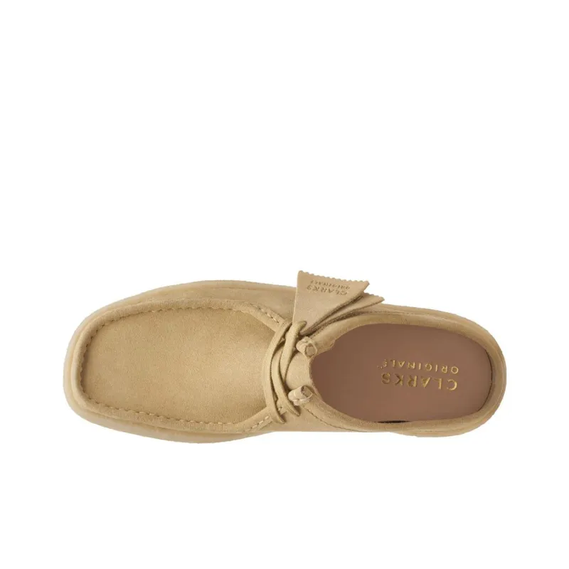 Clarks Originals Wallabee Cup Mule Maple Suede-4