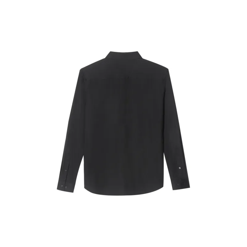 ANDREW MACKENZIE Shirts Men Black-1