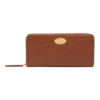 Mulberry Leather Wallet Women's Brown