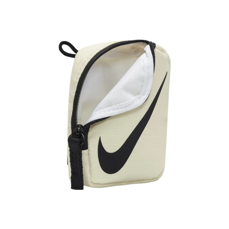 Nike Polyester Lanyard Pouch Shoulder Bag Crossbody Bag Regular Women's Cream-1