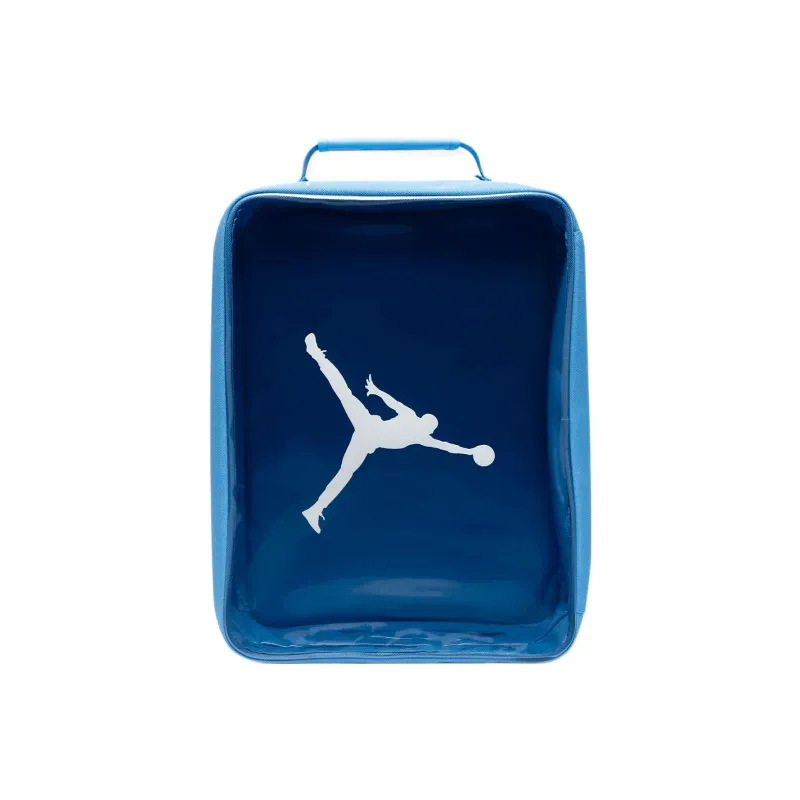Jordan Polyester Handbag With Shoe Bag And Storage Small Size Unisex Blue-0