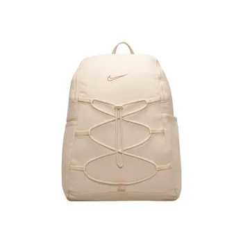 Nike Polyester Backpack Regular Unisex Beige