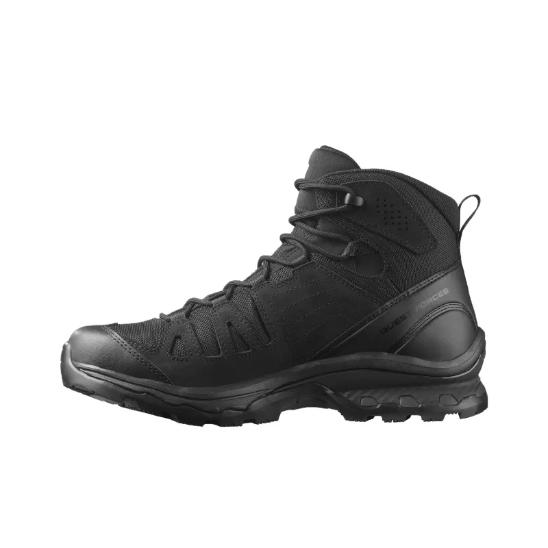 SALOMON XT-Quest Cushioning Wear-Resistant High-Top Outdoor Shoes Unisex Black-0