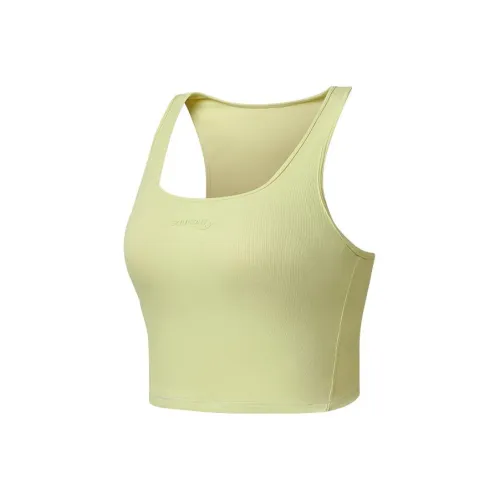 Saucony Sleeveless Sports Shirts Women's Delicate Yellow