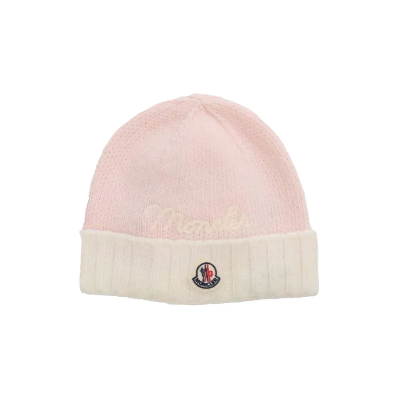 Moncler Logo Patch Beanie-0