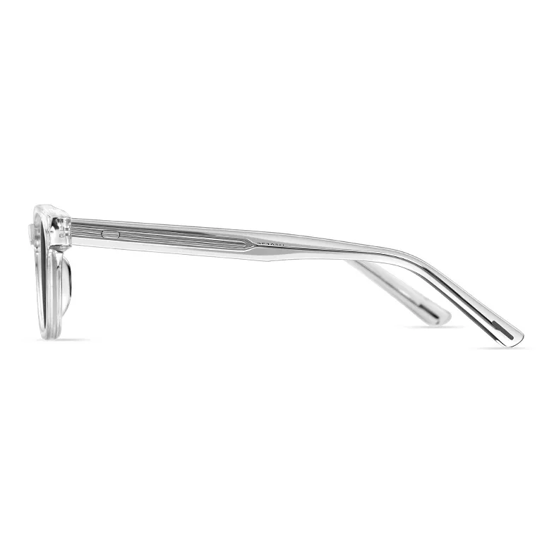 Upthree Plate Frame Oval Sunglasses Unisex-6